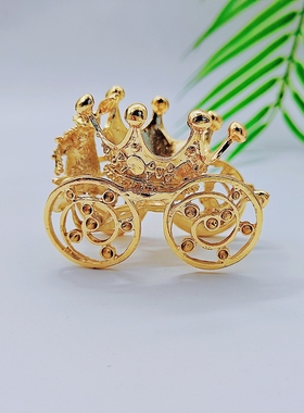 水晶球底座置物架家用金属工艺品