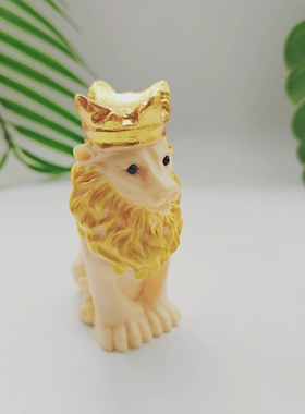 新款狮子水晶球底座支架摆件创意家居水晶石工艺品置物架