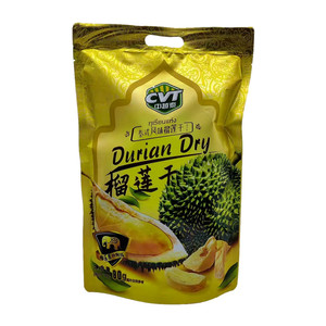 CVT中越泰泰国金枕榴莲干小包装果干80g香脆酥冻干果肉休闲零食包