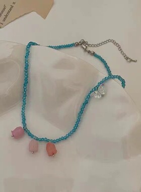 铃兰花项链女夏季新款批发