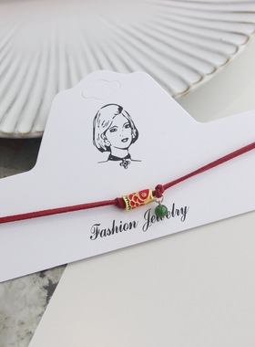 新中式锁骨链国风项链短款颈链