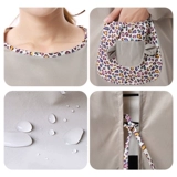 Лонгслив, водонепроницаемый фартук, модный нагрудник для работы, коллекция 2023, в корейском стиле