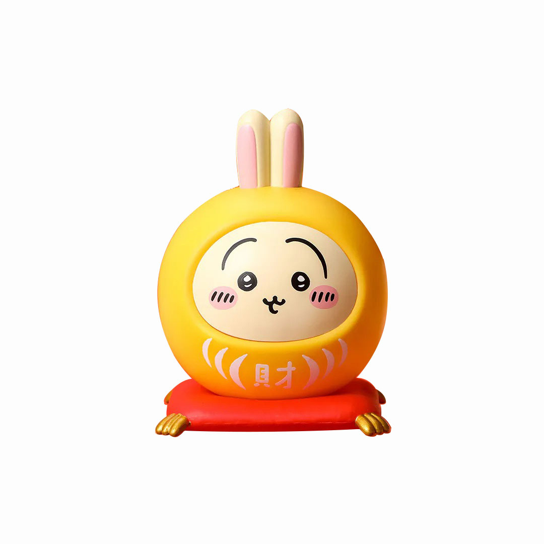 chiikawa吉伊可爱祈福达摩公仔高颜值新年招财福桌面装饰摆件礼物,淘宝优惠券,粉丝福利购,淘宝优惠卷