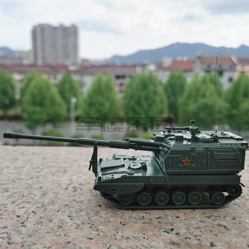 1/72中国PLZ-05榴弹炮正版4D拼装模型红箭-10反坦克导弹塑料玩具-图2