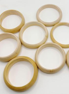 禾木木环原木色木头手镯