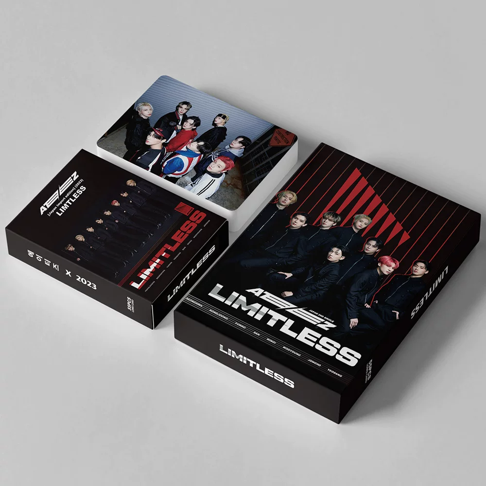 Корейский стрим ATeez Япония второй сингл Безграничный Возвращение к карточке альбома 55 LOMO Card
