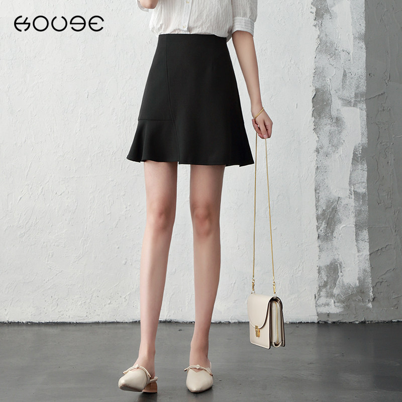 不规则女夏2020新款高腰半身裙 蔻戈半身裙