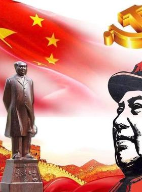 然沉香木雕伟人毛浙东雕像摆件 纪念像家居客厅