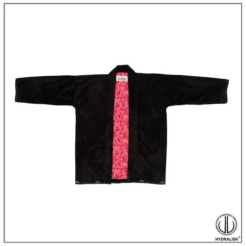 HDK(海觉） sanjuro kimono 翻毛牛皮 道袍 和服 VSVM 风格 - 图1