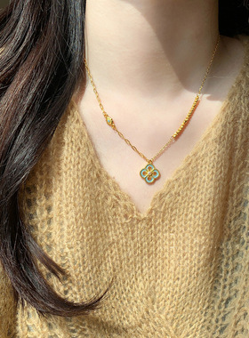 2025新高级感轻奢小众锁骨链颈链