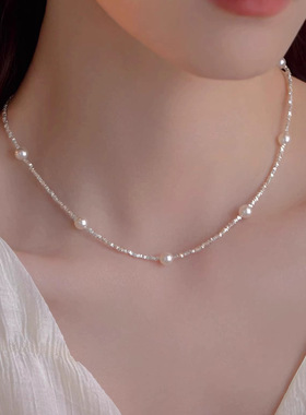 碎银几两珍珠项链女2026新款爆款