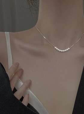 银神925银925银十字链女闪亮