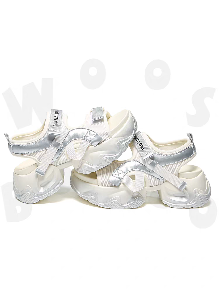 厚底凉鞋老爹鞋女2025新款夏季运动外穿罗马鞋精致仙女松糕不累脚,淘宝优惠券,粉丝福利购,淘宝优惠卷