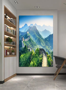 风景画玄关是欧零万里长城
