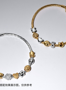 [新年礼物]Pandora潘多拉马蹄福至手链套装小糖珠转运珠新品红绳