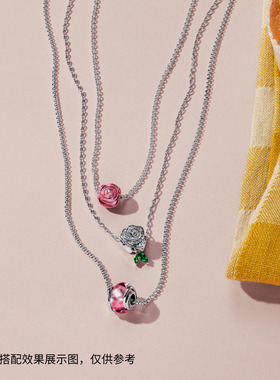 潘多拉简约925银素链项链女款