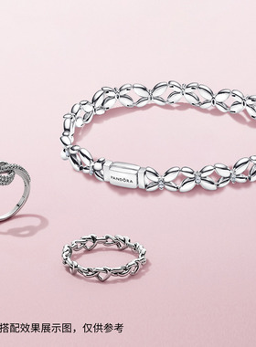 [新品]Pandora潘多拉蝴蝶环链手链925银素链梦幻精致送女友礼物