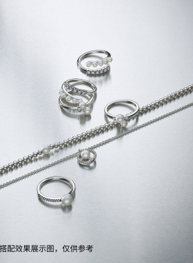 潘多拉精致锁骨链珍珠高级