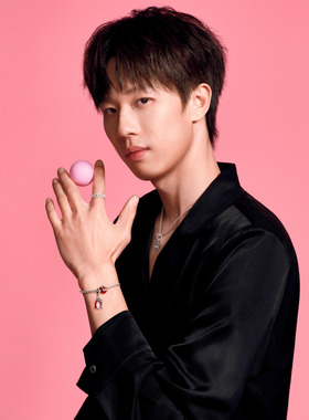 Pandora潘多拉椭圆古巴链手链银色素链璀璨情侣同款