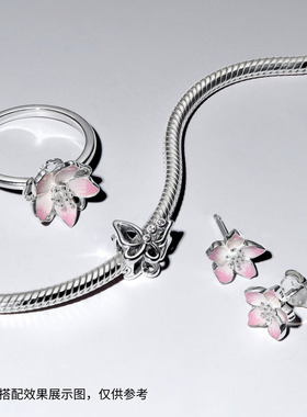 [新品]Pandora潘多拉银蝶飞舞手链套组飞舞蝴蝶象征生命力自由