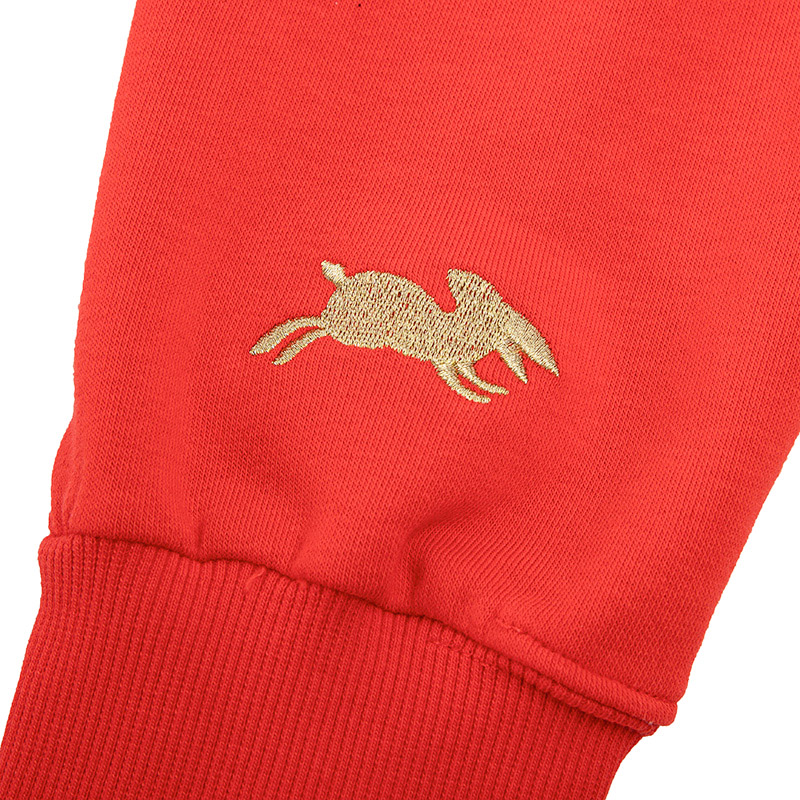 PUMA彪马圆领卫衣男女装红色本命年运动服休闲长袖套头衫677414 - 图2