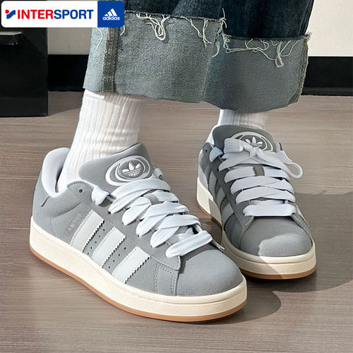 阿迪达斯三叶草男鞋女鞋冬季新款CAMPUS 00S面包鞋轻便运动板鞋 - 图0