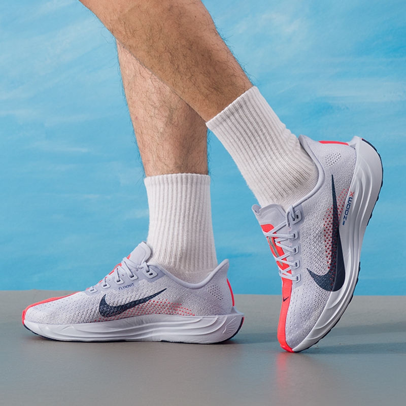 NIKE耐克男鞋2025冬季新款运动鞋PEGASUS TURBO 4网面透气跑步鞋 - 图1