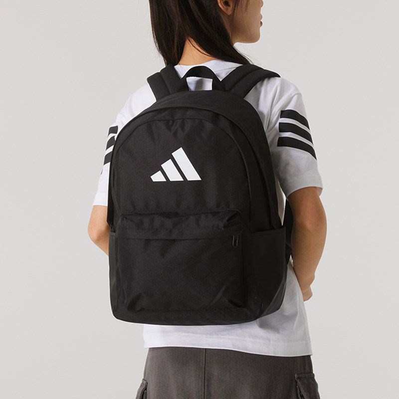 Adidas backpack official authentic men's and women's bags new black sports backpack large capacity student school bag
