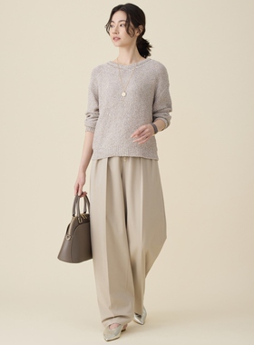 自由区时尚气质优雅简约圆环吊坠项链女ONWARD