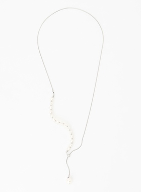 any SiS气质温柔简约仿拉链项链女ONWARD