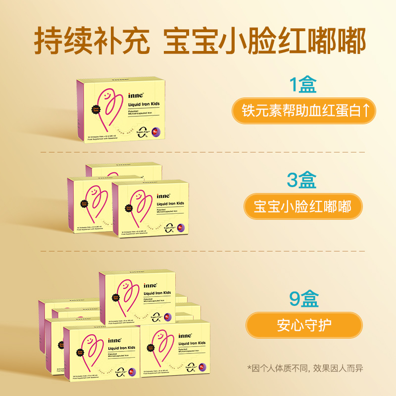 【自營】童年時光inne鐵劑小鋼鐵俠 嬰幼兒童鐵劑寶寶貧血補鐵*3_阿里健康大藥房海外店_奶粉_輔食_營養品_零食