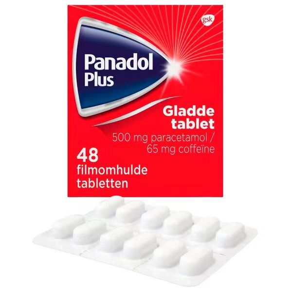 Panadol Plus 必理痛 加强款 缓解疼痛和发烧 GSK进口48粒 - 图0