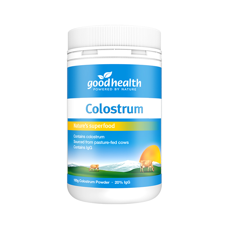 阿里健康大药房海外店goodhealth好健康新西兰天然纯牛初乳粉全家免疫力100g免疫球蛋白0