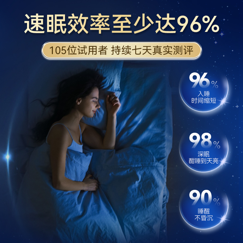 德国gaba氨基丁酸睡眠片安瓶安神助眠学生改善睡眠退黑素b6非软糖 - 图1