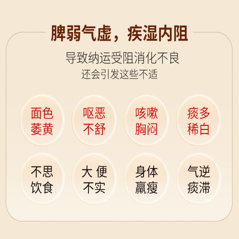 汉立方六君子汤健脾祛湿中成药颗粒化痰脾胃气虚非丸香港正品