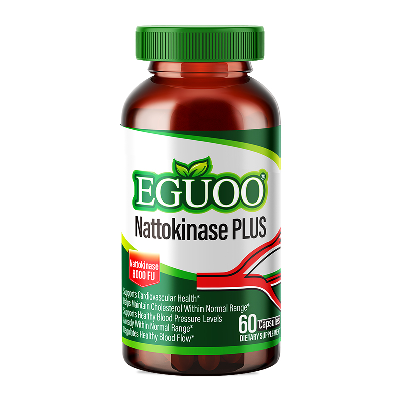 【自营】美国EGUOO进口高活性辅酶Q10通养护心血管纳豆激酶120粒 - 图0