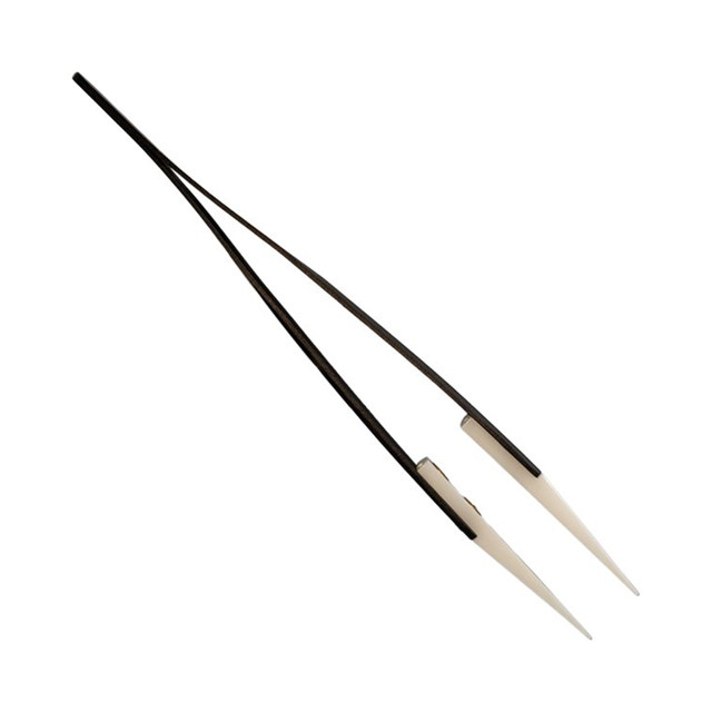 Qianyi precision ceramic straight tip tweezers are heat-resistant and anti-static