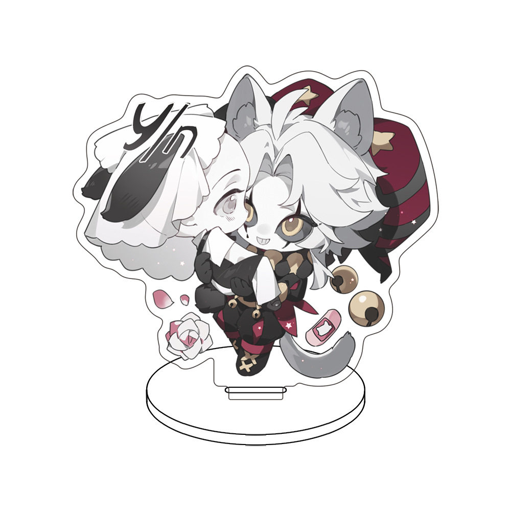 【同人】怪诞马戏团立牌亚克力桌面摆件Plerrot  Harlequin周边,淘宝优惠券,粉丝福利购,淘宝优惠卷