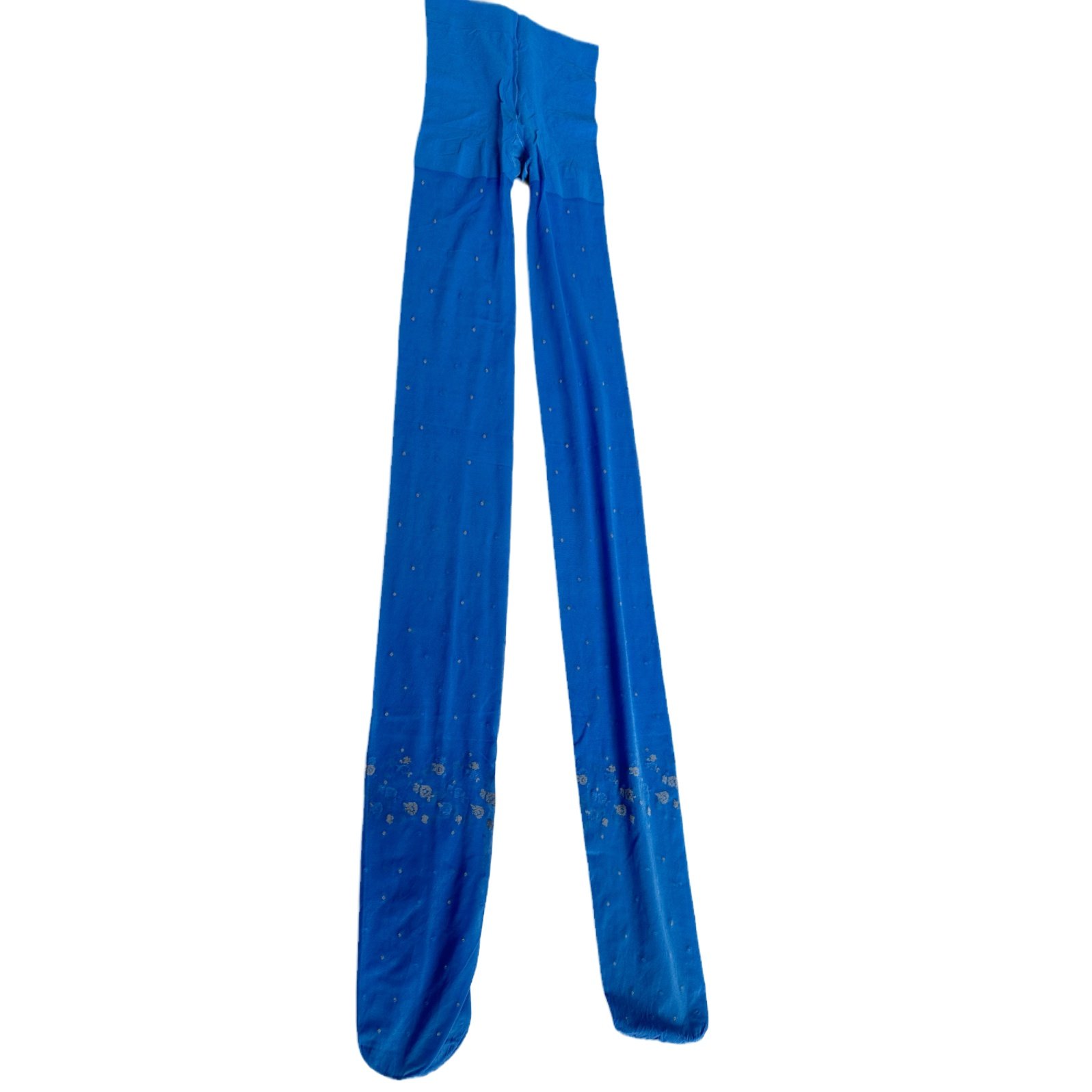 早秋透明复古蓝色脚踝碎花新中式丝袜显瘦点点提花薄款连裤袜du家,淘宝优惠券,粉丝福利购,淘宝优惠卷