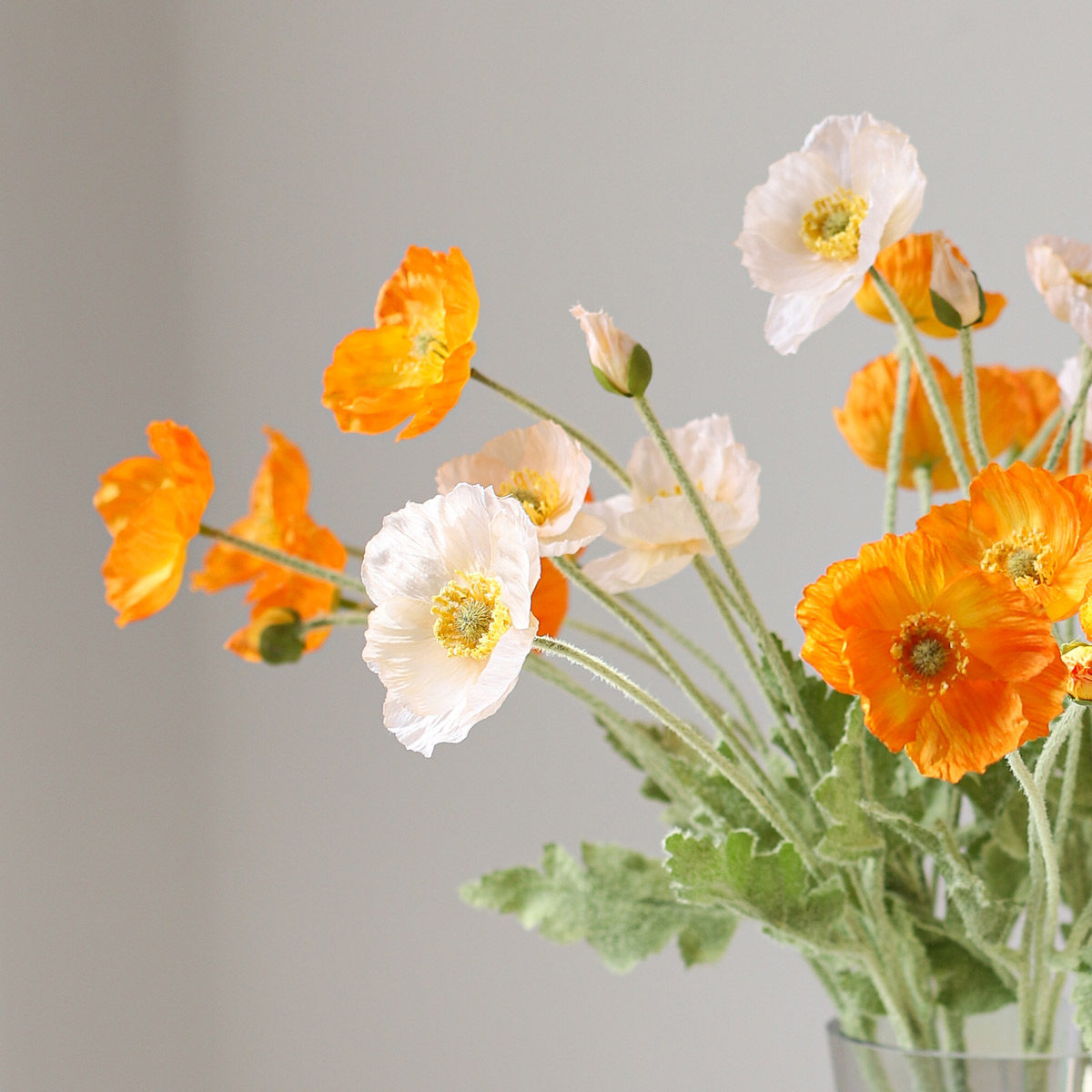 虞美人仿真花婚礼花艺假花插花客厅餐桌摆设装饰品拍照道具摆件,淘宝优惠券,粉丝福利购,淘宝优惠卷