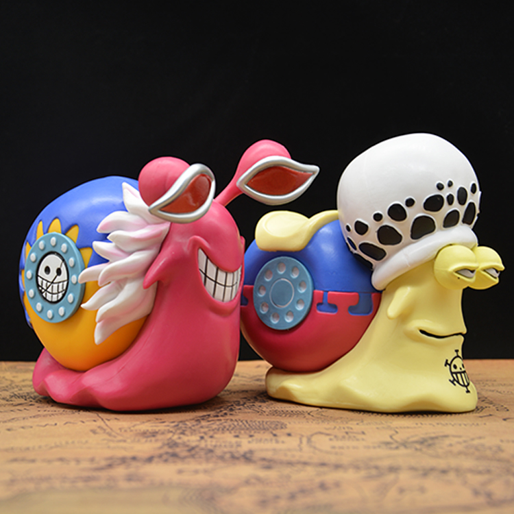 国产海贼王路飞索隆手办模型船 汽车载动漫摆件 蛋糕装饰公仔全套 - 图2