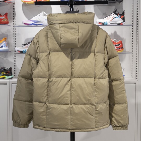 Li Ning Sports Trendy Series Men's 2024 New Warm Presp Tound Duck Down Down Jacket Aymu143