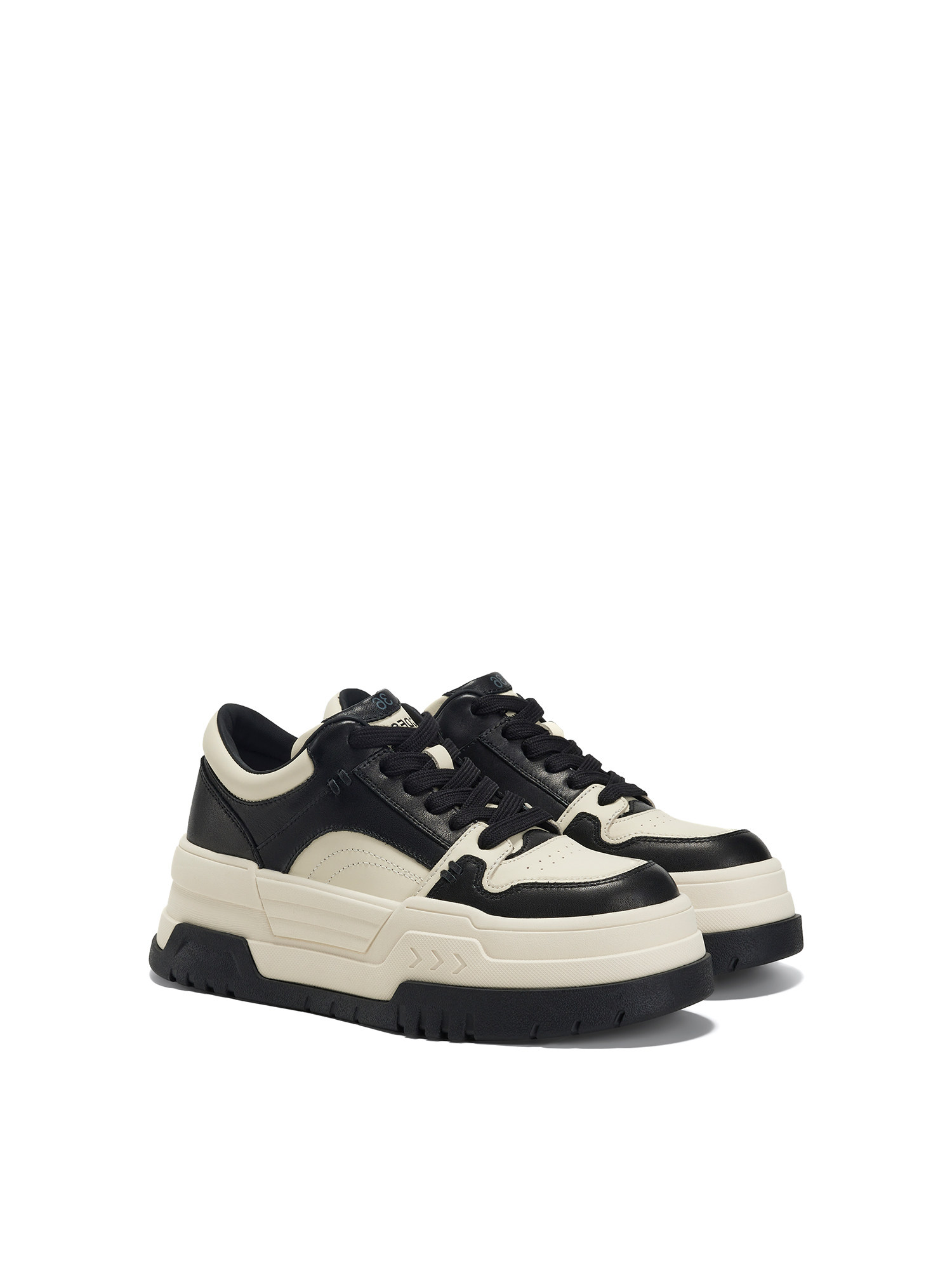 ggcc2024年春季新款厚底潮流板鞋真皮女鞋休闲小白鞋