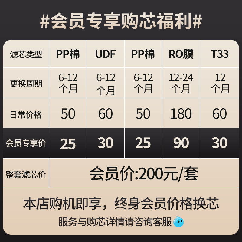 美菱净水器家用直饮机加热一体机壁挂式即热饮水机RO反渗透净水机