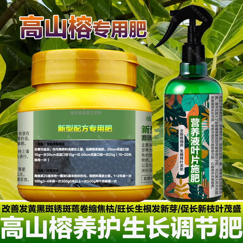 高山榕专用肥料室内绿植高山榕树苗营养液叶面肥叶面肥水溶化肥料,淘宝优惠券,粉丝福利购,淘宝优惠卷