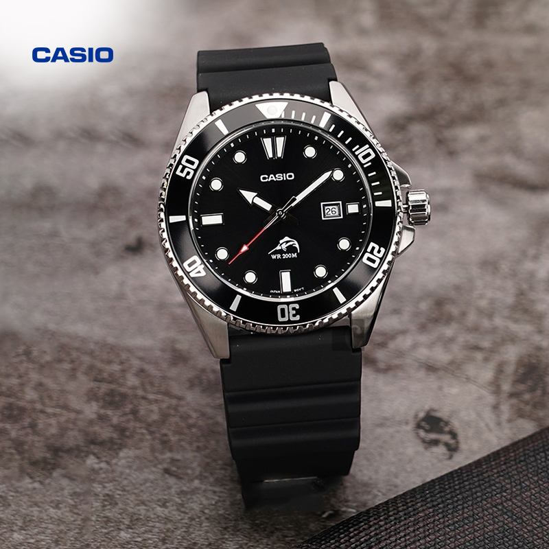 [新品]casio卡西欧手表男女士学生剑鱼MDV-106海外旗舰店官方正品 - 图3