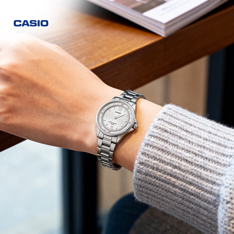 卡西欧旗舰店海外LTP-1391电子手表女学生初高中碎碎冰官方正品,淘宝优惠券,粉丝福利购,淘宝优惠卷