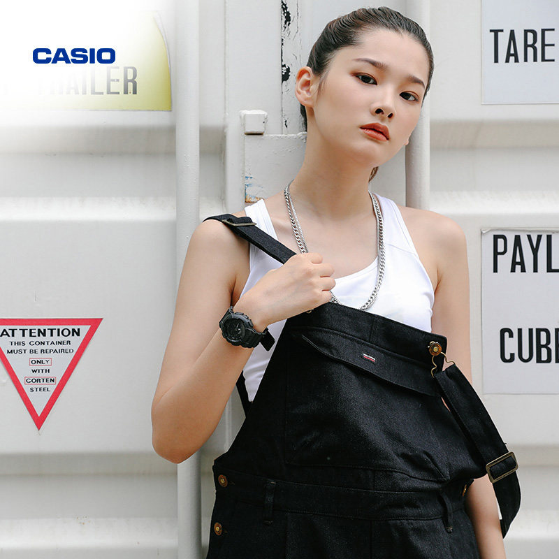 卡西欧旗舰店BA-130运动电子手表女士官网官方BABY-G