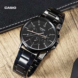 卡西欧旗舰店MTP-E321B商务电子手表男学生初高中官方正品