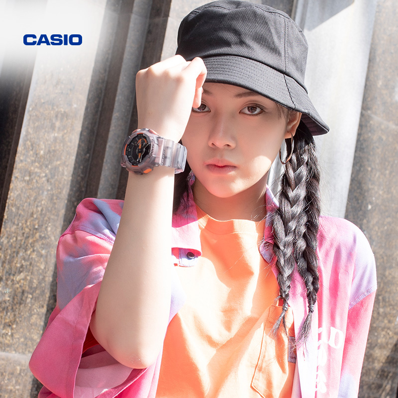 casio卡西欧海外旗舰店GA-110LS防水手表男官网官方运动G-SHOCK - 图3